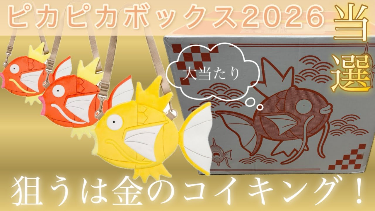 大満足！ピカピカボックス2026開封しました✨