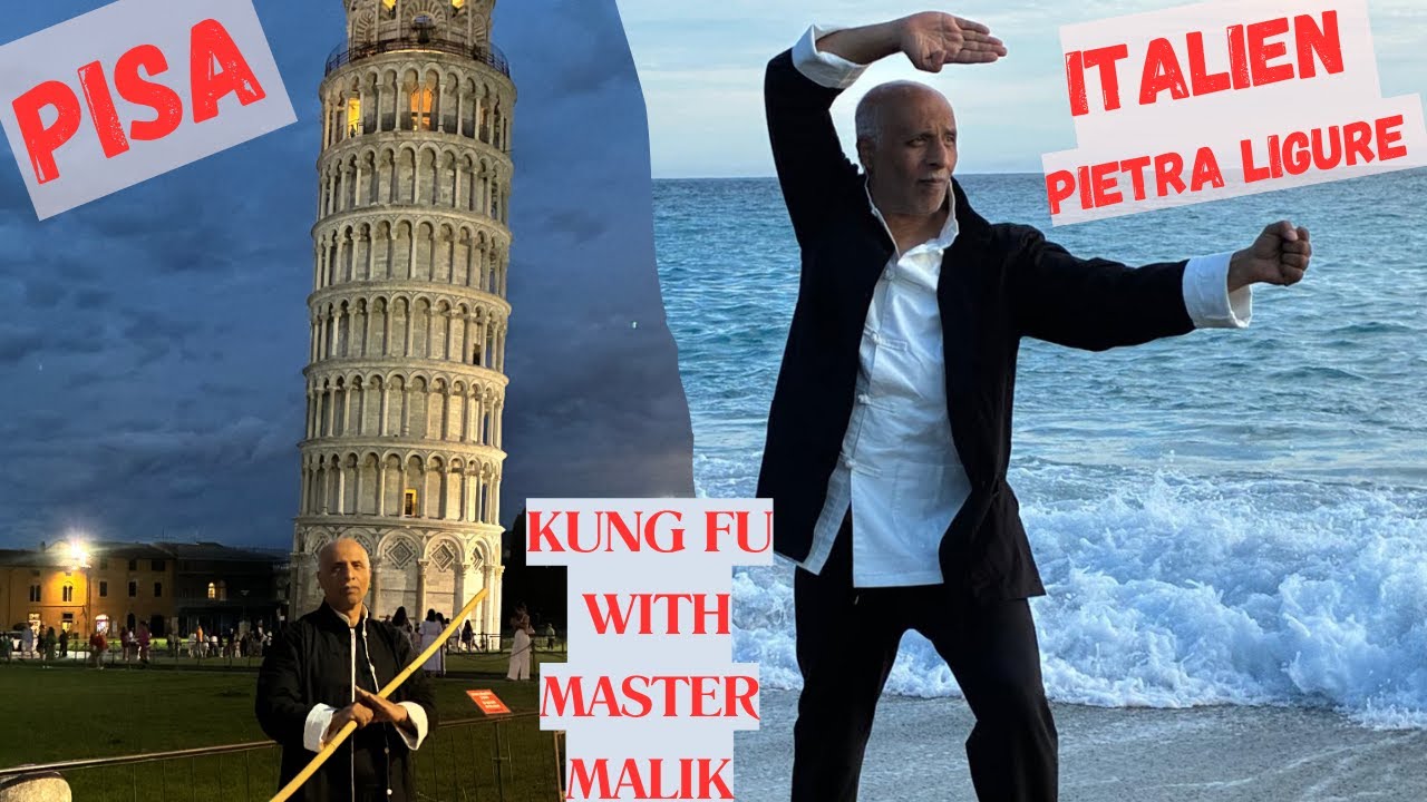Pietre Ligure - Pisa Italy EP 07 | Kung Fu with Master Malik | Travel Vlog | Adventures | Music