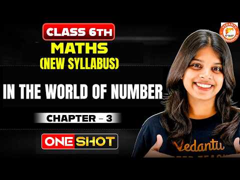 In The World of Numbers Class 6 One Shot | Maths Chapter 3 MH Board 2027 | Maths By Vidhi Mam