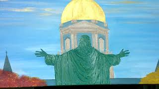 Unveiling of Clean the Artist’s Painting of Iconic Notre Dame Scene (Part 6/6)