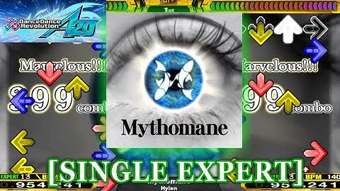 【DDR A20】 Mythomane [SINGLE EXPERT] 譜面確認＋クラップ