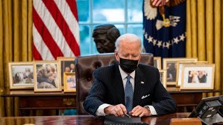 Biden signs executive order to increase American manufacturing