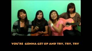 Try By Pink W Lyrics Cover Jdjc