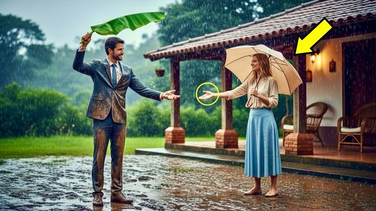 EL MILLONARIO VIUDO ESTABA PERDIDO EN LA TORMENTA… HASTA QUE UNA JOVEN VIUDA LE OFRECIÓ REFUGIO