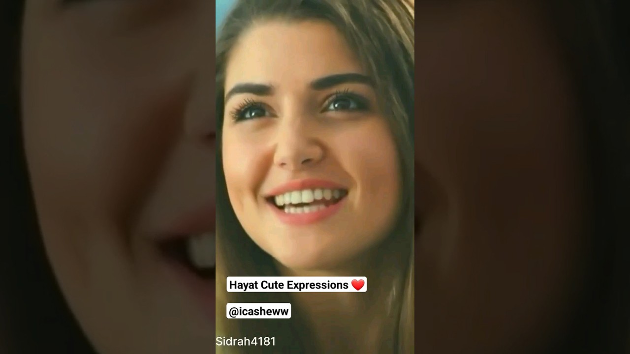 Hayat Cute Faces | Hayat Attitude Status 🔥 | Hande Erçel Cute Expressions ☺️