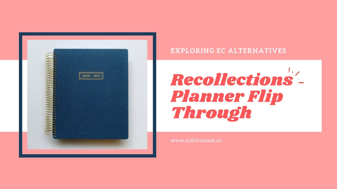 Recollections Planner Flip Through