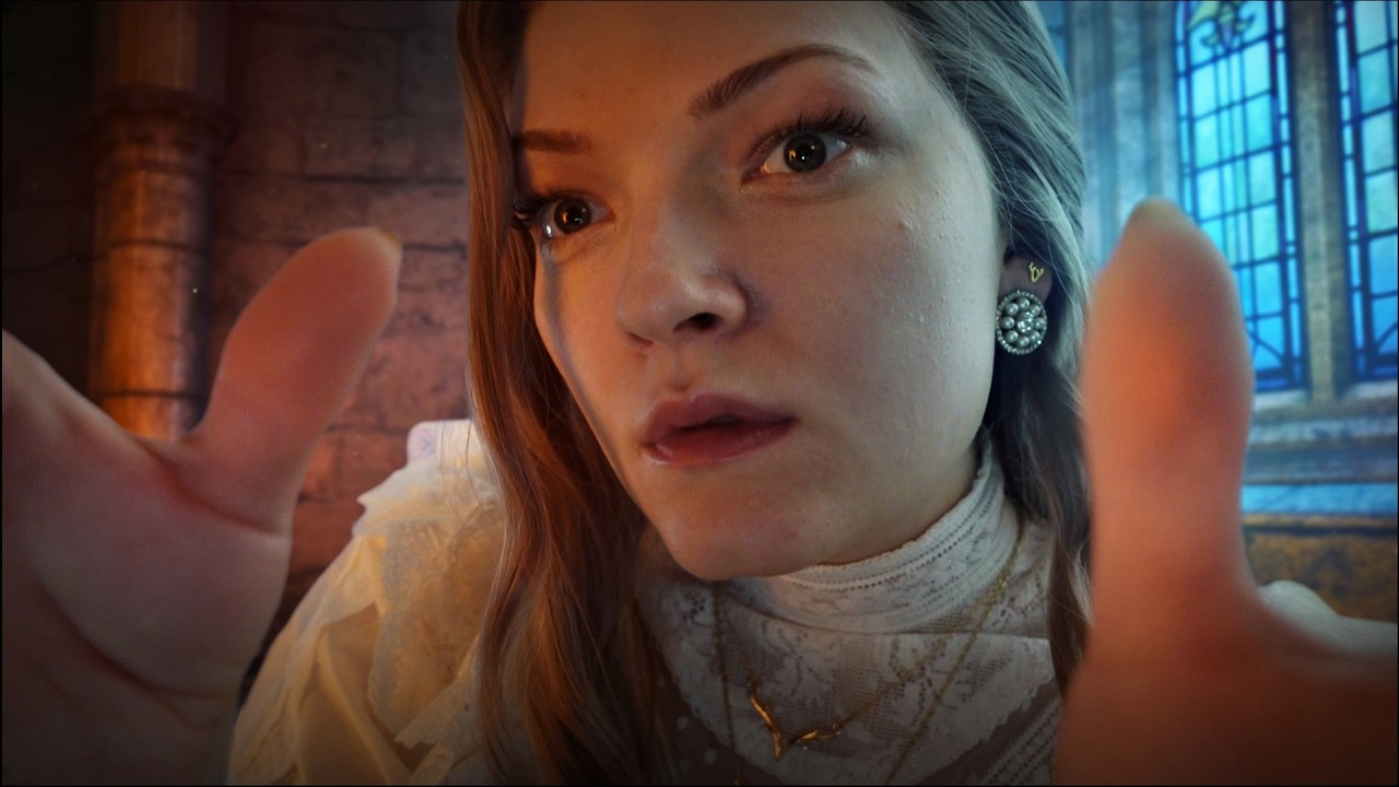 ASMR 🧛🏻‍♀️ Strangely obsessive Vampire grooms you 🫧🧽