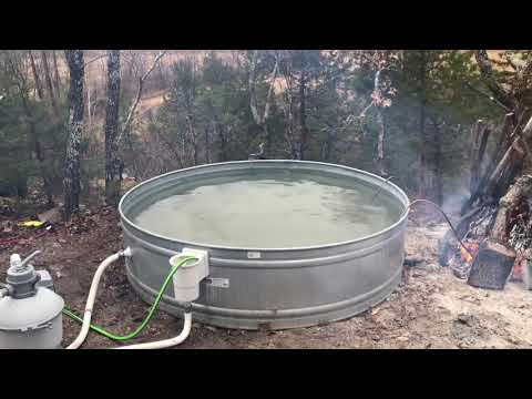 primitive-wood-fired-hot-tub-test:-pickle