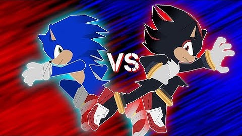 Sonic Vs Shadow  vesion [stick nodes pro] #sonic3 #animation #sonicthehedgehog #sonic #anime