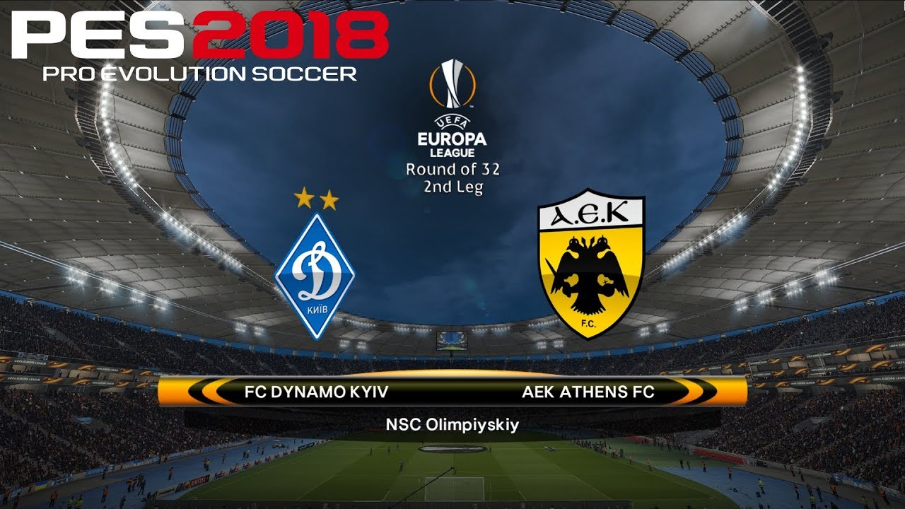 pes 2018 europa league