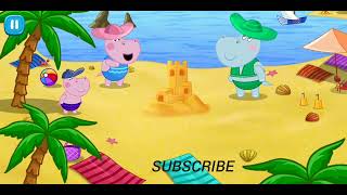 Kids Hippo Beach Adventures Game screenshot 3