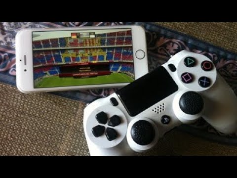 How to connect iPhone to PS4 controller - YouTube