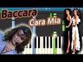 Baccara - Cara Mia (Филипп Киркоров - Уходило лето) [Piano Tutorial] Synthesia