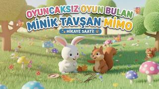 Oyuncaksız Oyun Bulan Minik Tavşan Mimo Çocuklar İçin Yaratıcılık Ve Oyun Masalı