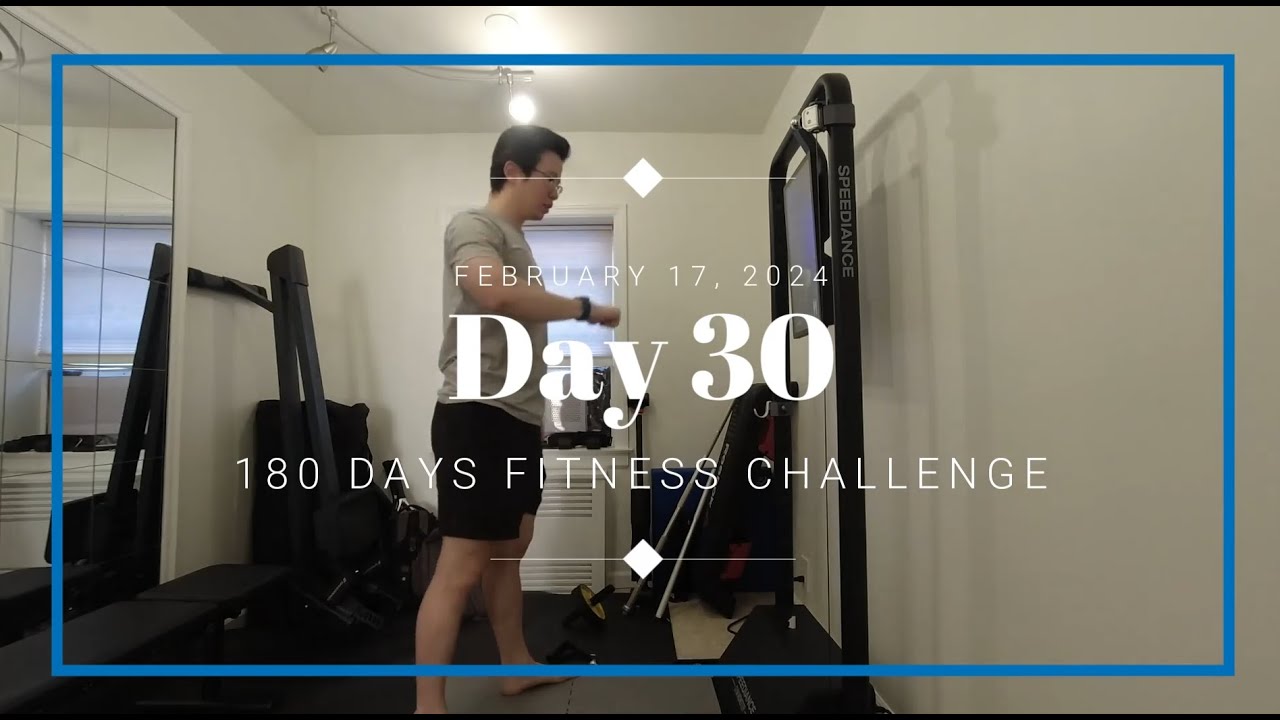 【180 Days Fitness Challenge】Day 30 - Back Workout with Speediance Gym ...