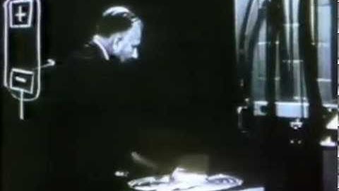 Berkeley Lab Founder Ernest O. Lawrence Demonstrates the Cyclotron Concept