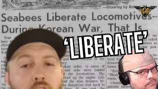 The Great Seabee Train Robbery! - Reaction to the Fat Electrician