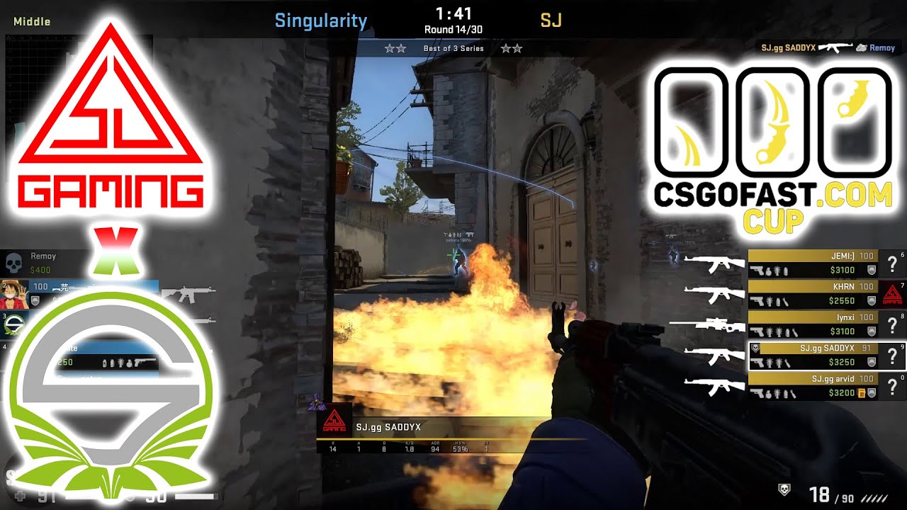🇫🇮 SJ Gaming vs 🇩🇰 Singularity INFERNO HIGHLIGHTS - CSGOFAST Cup 5