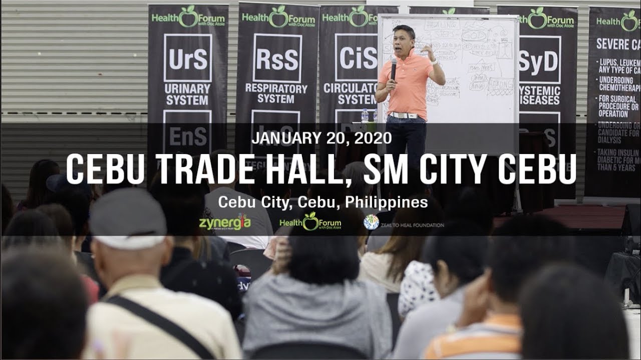 ⁣20 January 2020 | Health Forum @ Cebu Trade Hall SM Cebu (FULL CLIP of HF ROADSHOW)
