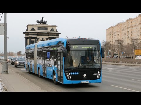 Поездка на электробусе