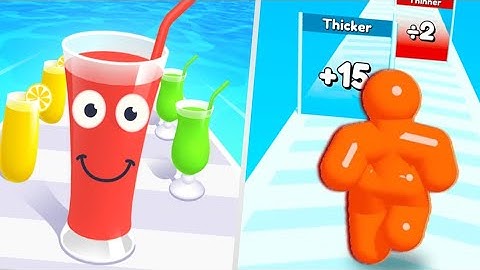 Tall Man Run🆚Juice Run PRO LEVELS RO9VZ ! Top Gameplay Mobile Walkthrough Videos iOS , Android Game