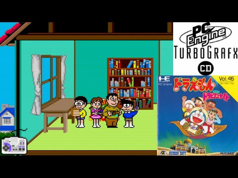 Doraemon : Nobita no Dorabian Night (1991) NEC TurboGrafx-16 / PC Engine Gameplay in HD (Ootake)