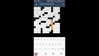 LA Times Crossword Speed Solve - September 25, 2018 screenshot 5