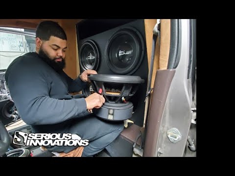 fi omega 15 inch subwoofer swap - YouTube
