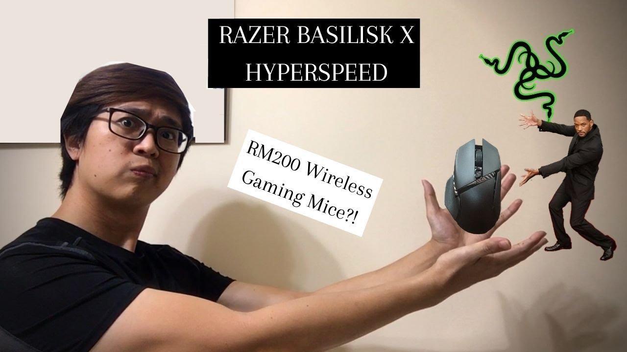 Razer Basilisk X Hyperspeed Review (RM 220 wireless gaming mice?!)