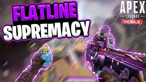 Flatline Supremacy In Apex Legends Mobile | Apex Legends Mobile Global Launch Gameplay