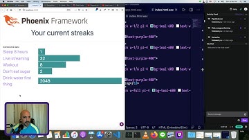 Livestream: Building a productivity app with Elixir, Phoenix and TailwindCSS Part 2