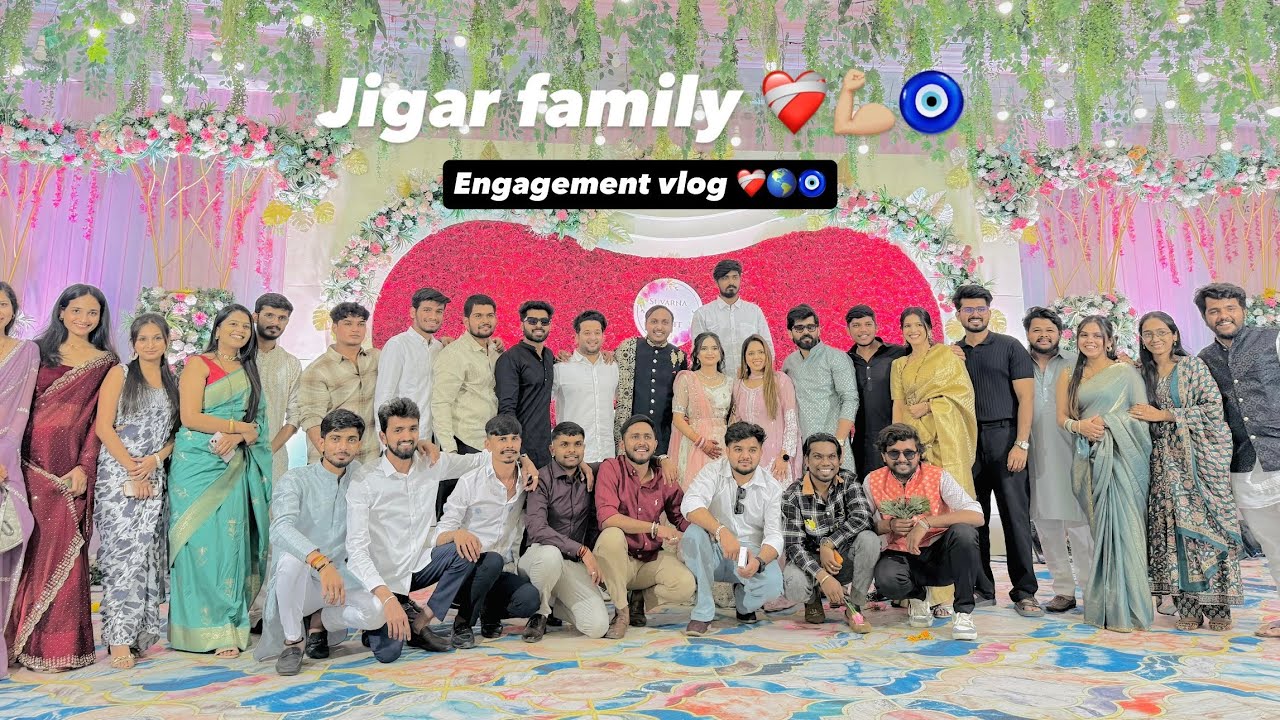 Engagement//wedding vlog #rohit #suwarna with akya Jadhav Asmita pardesi with Jigar team