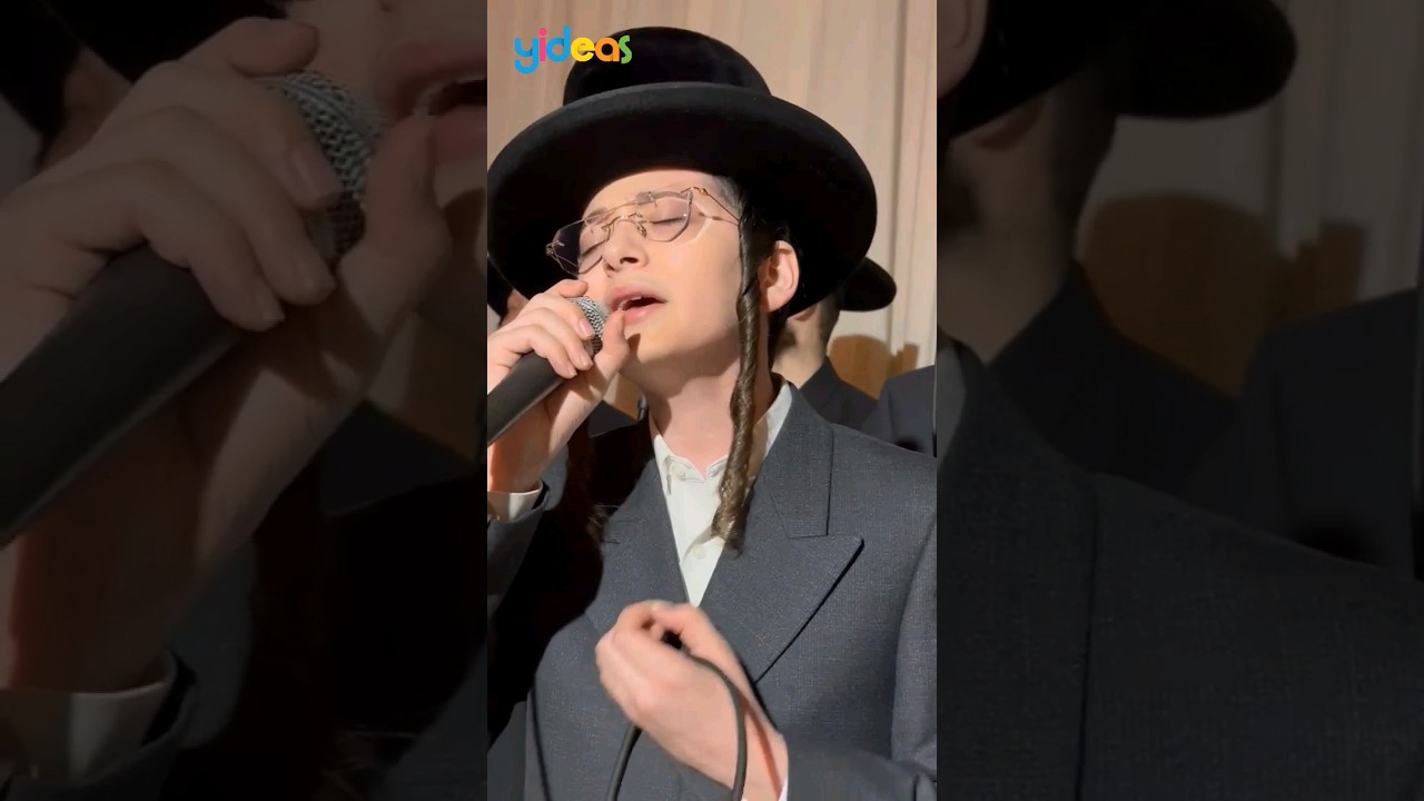 בנצי קלצקין מרגש עם ויהי נועם בחופה יוקרתית Bentzi Kletzkin with soul stirring song Viyhi Noam