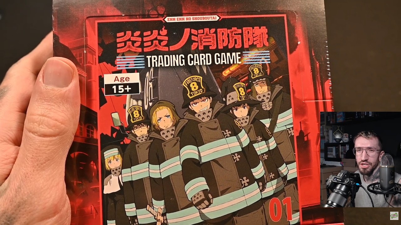 Fire Force got it's own TCG booster box opening - YouTube