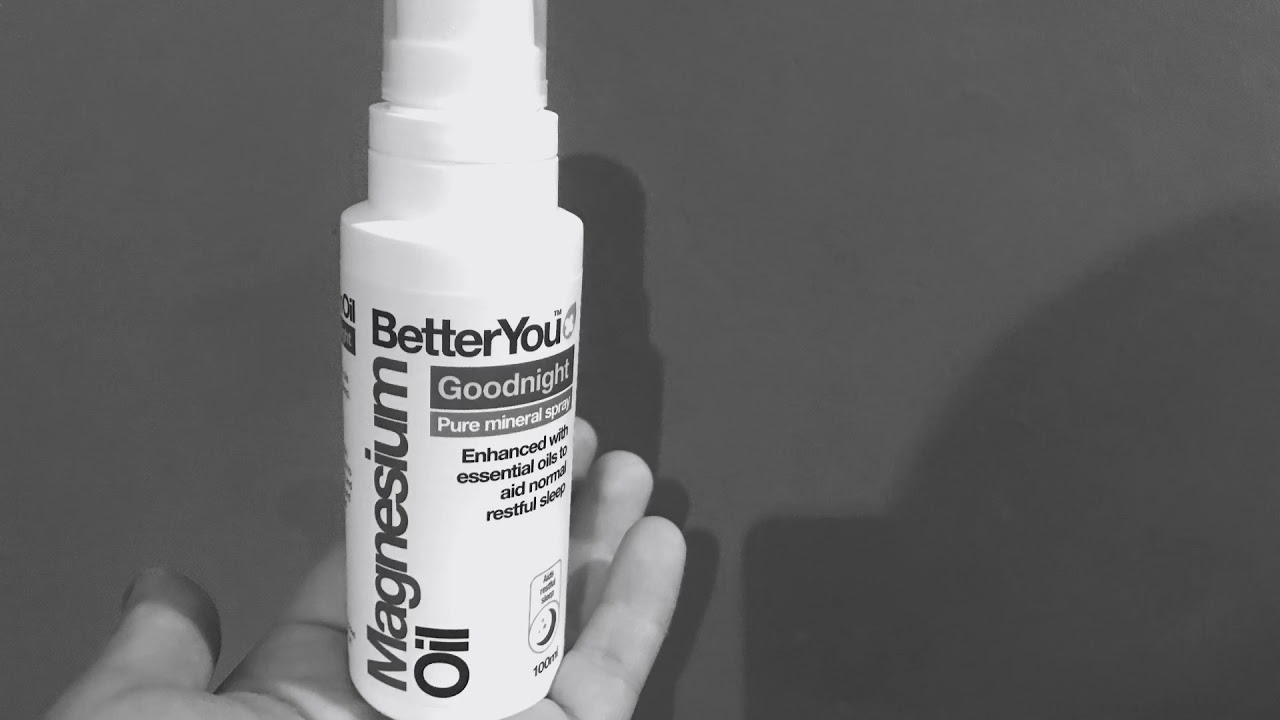 Magnesium Oil Spray BetterYou Holland & Barrett YouTube