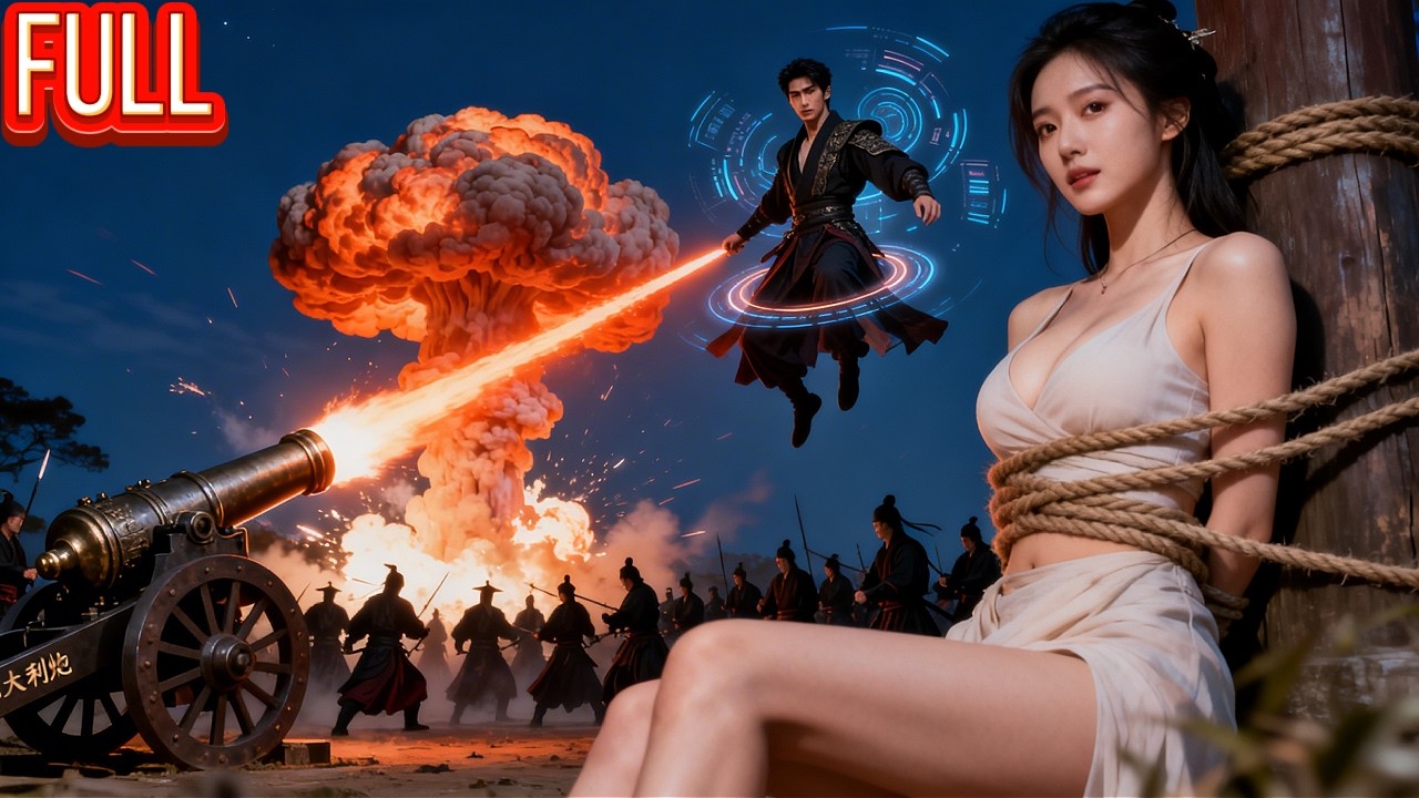 MutiSUB💥现代屌丝穿乱世当退伍兵，觉醒系统娶三个美艳妻子挖金矿，炮轰全军成首富！