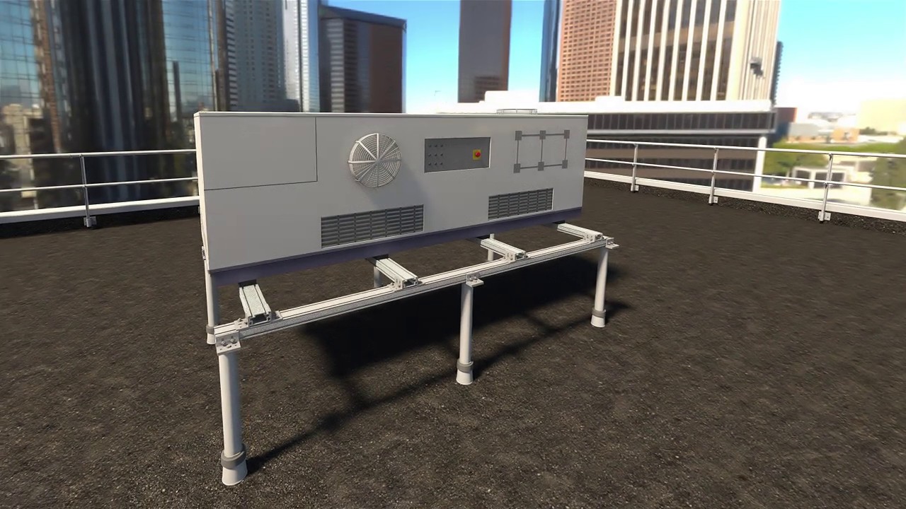 Sherpal, système de structure support en aluminium pour