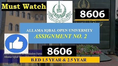 8606 Assignment# 2 SOLVED|B.Ed 1.5 SPRING 2020 AIOU|8606 Assignment 2 spring 2020 B.ed 2.5 AIOU
