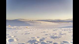 White Sands Sunset Resimi