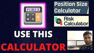 USE THIS FOREX POSITION SIZE CALCULATOR [In HINDI] #Forexindia #Hotforex screenshot 5
