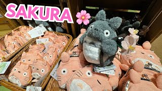 SAKURA Totoro & The Boy and The Heron at Ghibli Store Osaka Parco どんぐり共和国 大阪