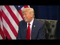 President Trump has a Pull-Aside with the President of France