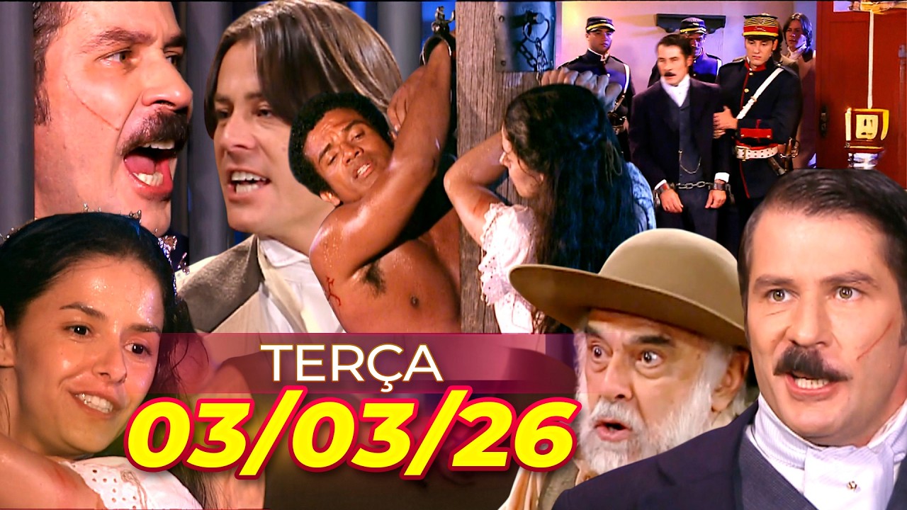 A Escrava Isaura (03/03/2026) Capítulo de Hoje Completo, Terça-Feira - Resumo