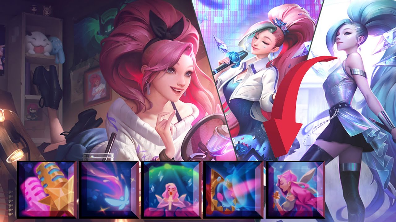 Seraphine Mid Full Gameplay No Commentary League Of Legends YouTube