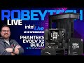 PC Giveaway + Building a $1500 Gaming PC in a Custom Phanteks Evolv X2 (CU5 245K / Arc B580)