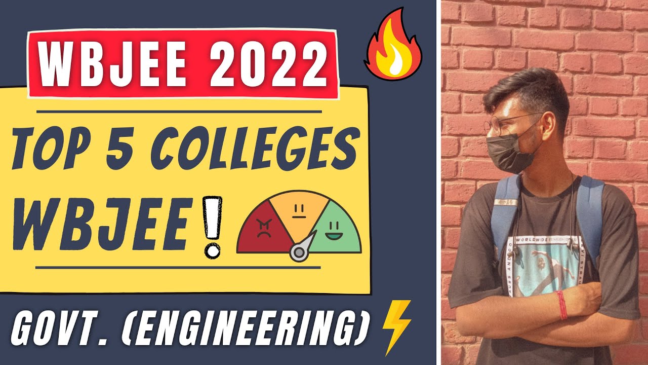 TOP 5 "GOVERNMENT" Colleges 🎯🔥| WBJEE 2022 : Marks vs Rank Jadavpur University 