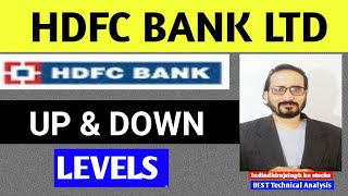 HDFC BANK STOCK | UP & DOWN | HDFC BANK SHARE PRICE ANALYSIS | HDFC BANK SHARE NEWS | HDFC BANK LTD