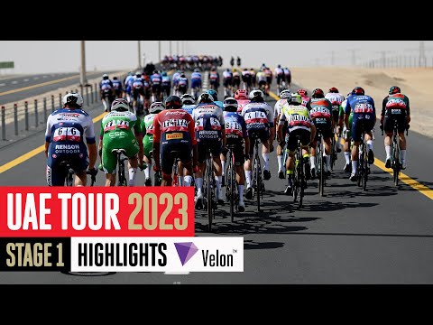 All Day Echelons | UAE Tour 2023 Stage 1 Highlights