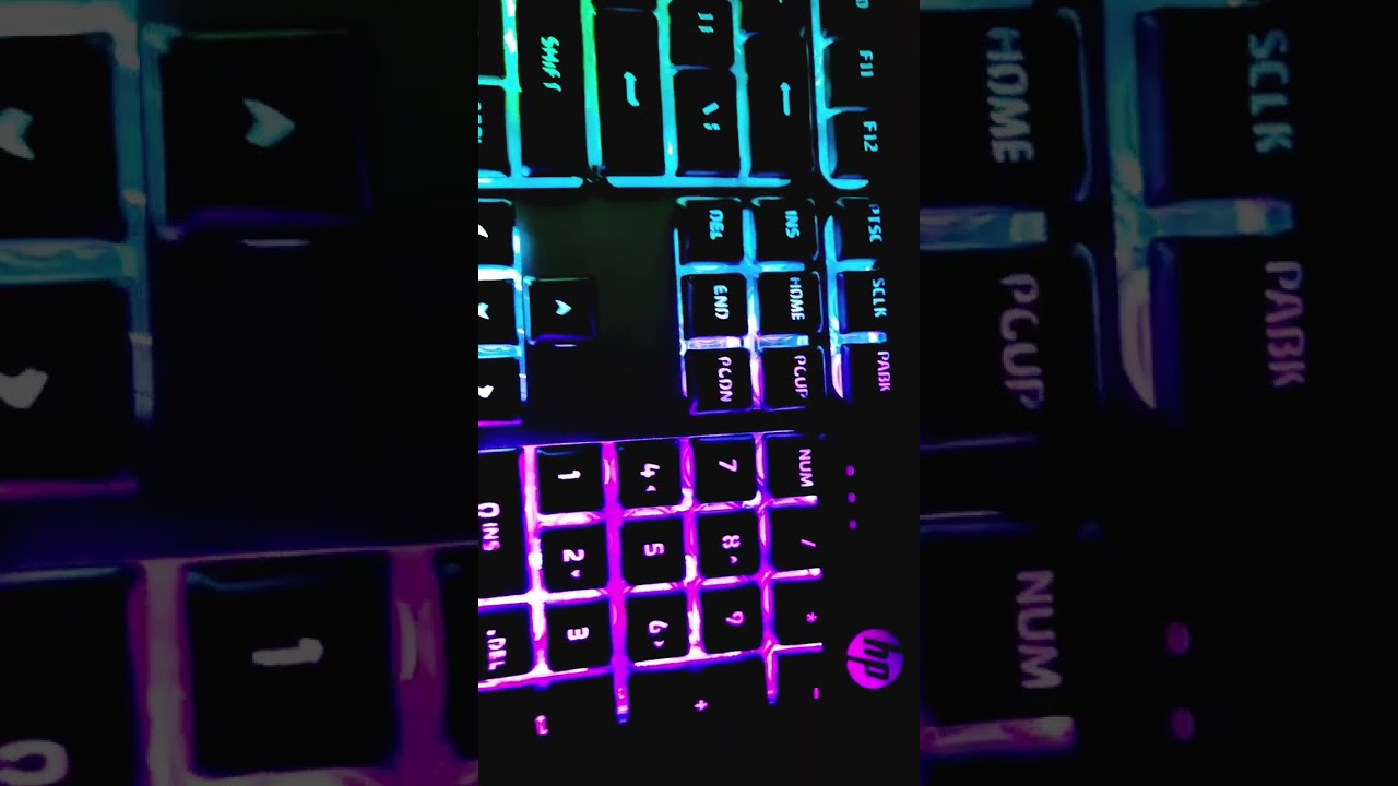 My new Gaming Keyboard The keyboard model is HP-K500f