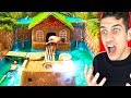 PRIMITIVE BUILDING MILLIONAIRE SECRET UNDERGROUND SWIMMING POOL HOUSE! **Try Not To Say WOW**